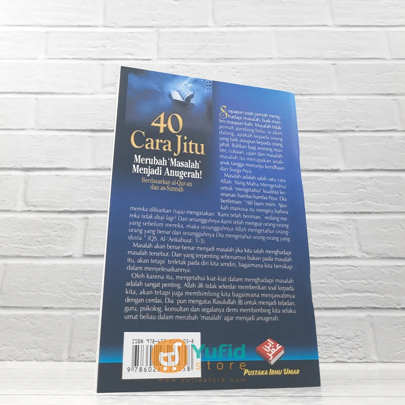 BUKU SAKU 40 CARA JITU MERUBAH MASALAH MENJADI ANUGERAH (PUSTAKA IBNU UMAR) - Image 2