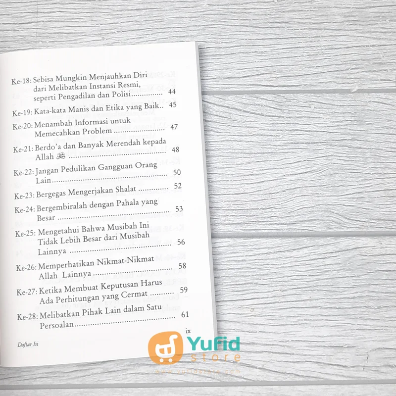 BUKU SAKU 40 CARA JITU MERUBAH MASALAH MENJADI ANUGERAH (PUSTAKA IBNU UMAR) - Image 5