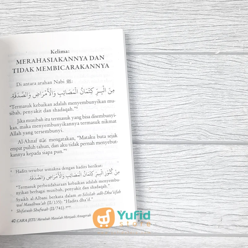 BUKU SAKU 40 CARA JITU MERUBAH MASALAH MENJADI ANUGERAH (PUSTAKA IBNU UMAR) - Image 8