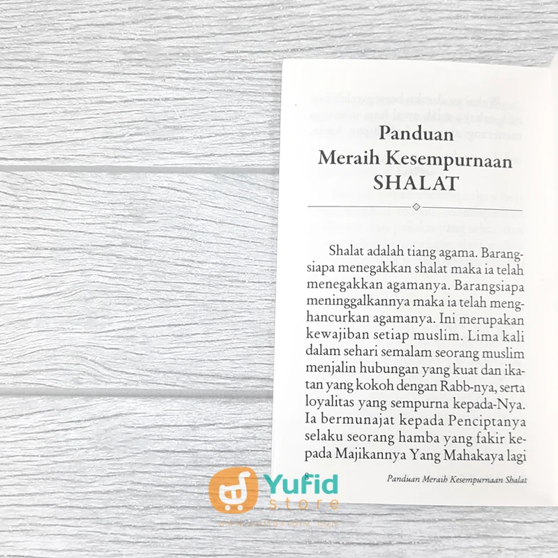 BUKU SAKU ADAB-ADAB DALAM SHALAT UNTUK MERAIH KESEMPURNAAN SHALAT (PUSTAKA IBNU UMAR)&nbsp; - Image 4