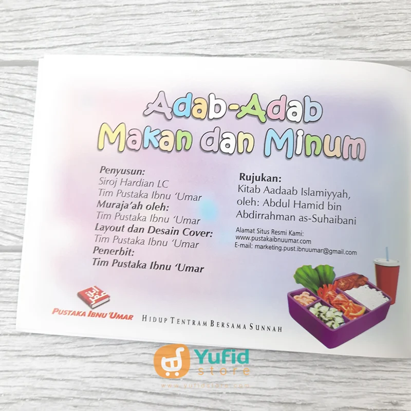 Buku Saku Adab-adab Makan Dan Minum (Pustaka Ibnu Umar) - Image 3