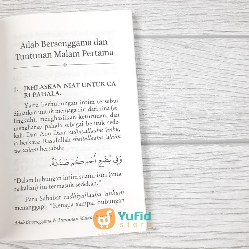 Buku Saku Adab Bersenggama Tuntunan Malam Pertama Bagi Suami Istri (Pustaka Ibnu Umar) - Image 6