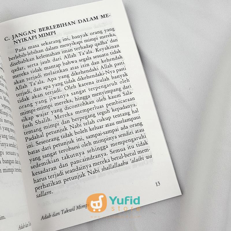 Buku Saku Adab Dan Takwil Mimpi (Pustaka Ibnu Umar) - Image 4