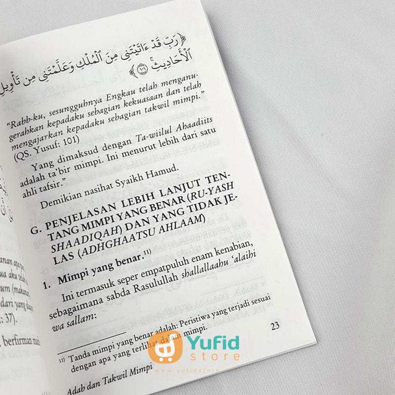 Buku Saku Adab Dan Takwil Mimpi (Pustaka Ibnu Umar) - Image 6