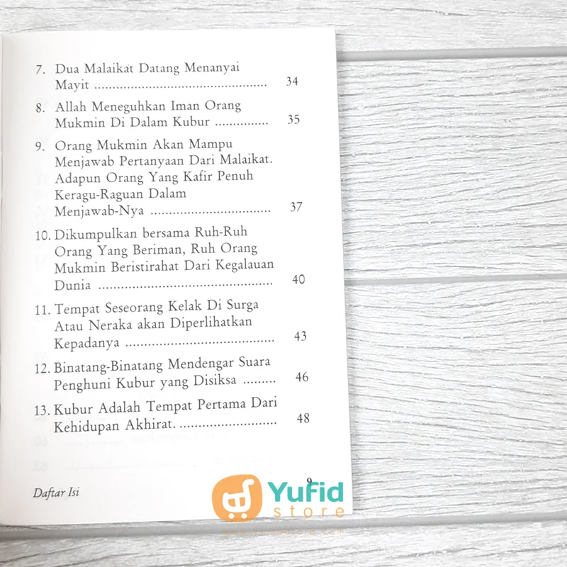BUKU SAKU ADZAB DAN NIKMAT KUBUR (PUSTAKA IBNU UMAR) - Image 6