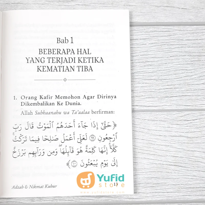 BUKU SAKU ADZAB DAN NIKMAT KUBUR (PUSTAKA IBNU UMAR) - Image 7