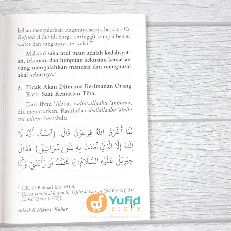 BUKU SAKU ADZAB DAN NIKMAT KUBUR (PUSTAKA IBNU UMAR) - Image 8