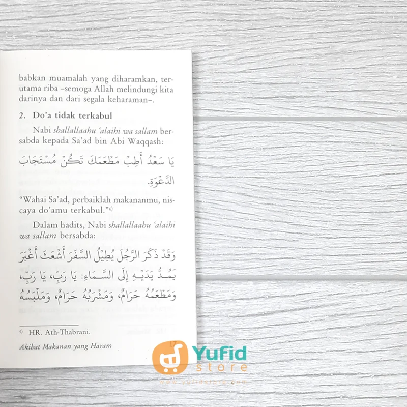 BUKU SAKU AKIBAT MAKANAN YANG HARAM (PUSTAKA IBNU UMAR) - Image 6