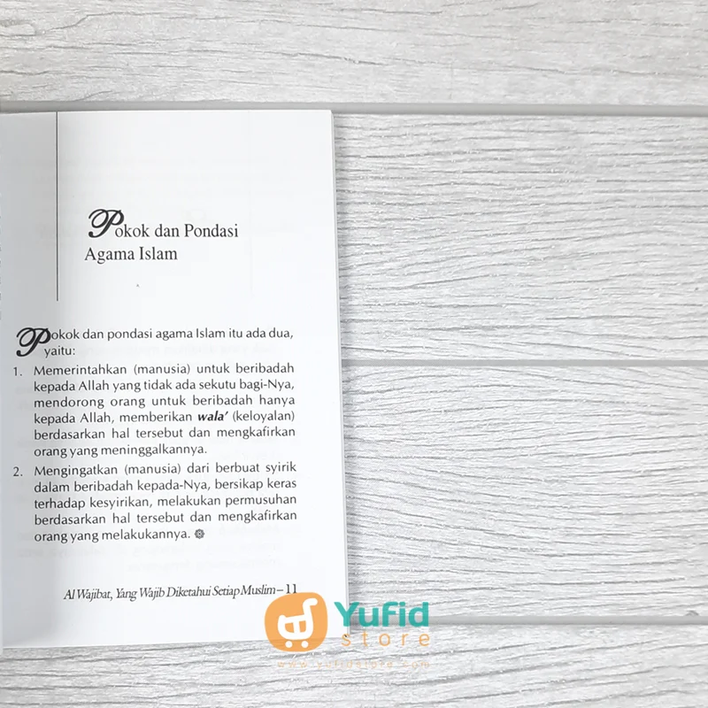 BUKU SAKU AL-WAJIBAT YANG WAJIB DIKETAHUI SETIAP MUSLIM (MEDIA HIDAYAH) - Image 6