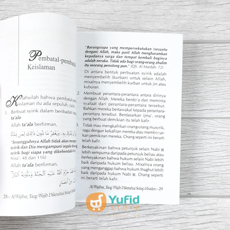 BUKU SAKU AL-WAJIBAT YANG WAJIB DIKETAHUI SETIAP MUSLIM (MEDIA HIDAYAH) - Image 8