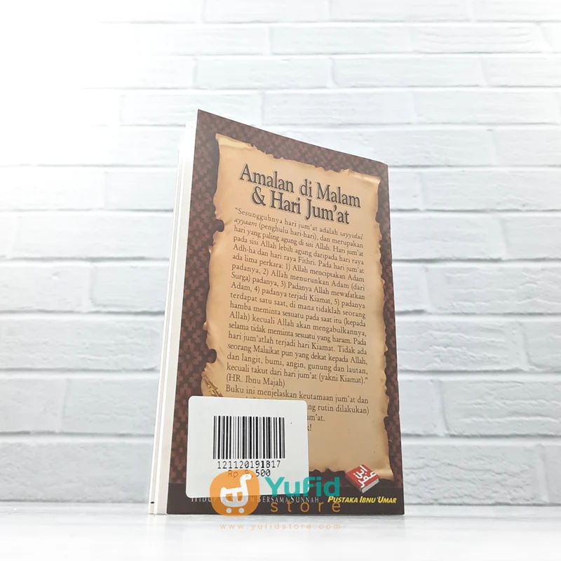 BUKU SAKU AMALAN DI MALAM DAN HARI JUMAT (PUSTAKA IBNU UMAR) - Image 2