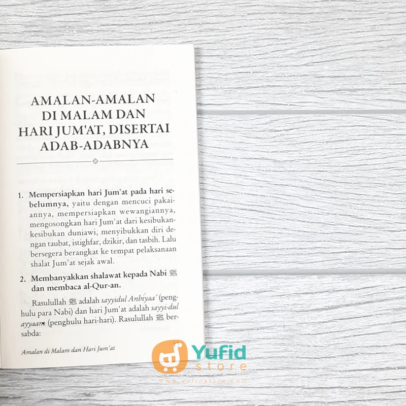 BUKU SAKU AMALAN DI MALAM DAN HARI JUMAT (PUSTAKA IBNU UMAR) - Image 5