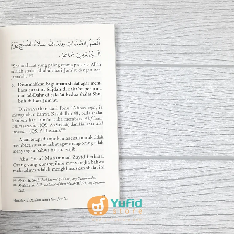 BUKU SAKU AMALAN DI MALAM DAN HARI JUMAT (PUSTAKA IBNU UMAR) - Image 7