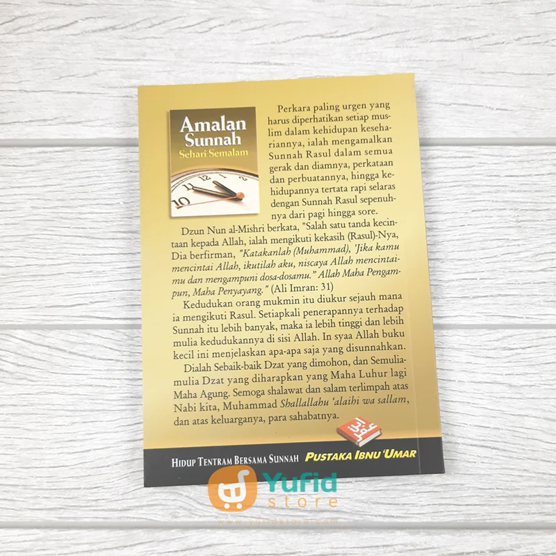 Buku Saku Amalan Sunnah Sehari Semalam (Pustaka Ibnu Umar) - Image 2