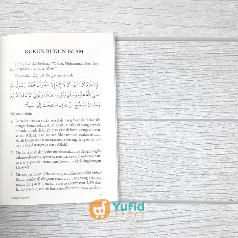 BUKU SAKU AMBILLAH AQIDAHMU (PUSTAKA IBNU UMAR) - Image 4