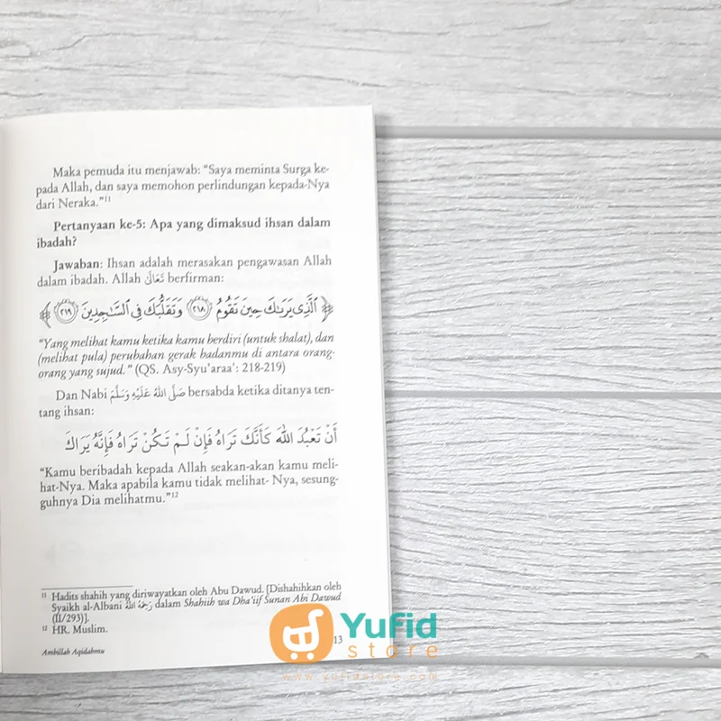 BUKU SAKU AMBILLAH AQIDAHMU (PUSTAKA IBNU UMAR) - Image 6