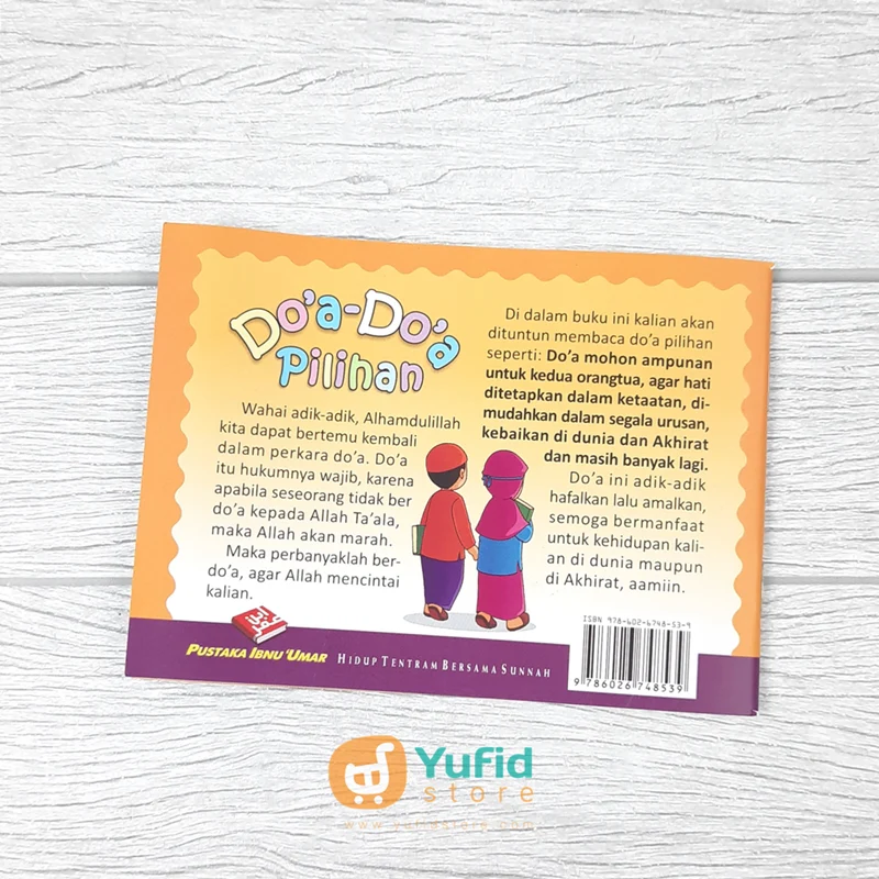BUKU SAKU ANAK DOA-DOA PILIHAN (PUSTAKA IBNU UMAR) - Image 2