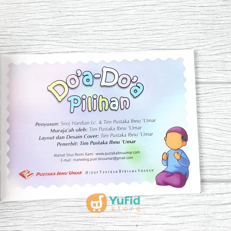 BUKU SAKU ANAK DOA-DOA PILIHAN (PUSTAKA IBNU UMAR) - Image 3