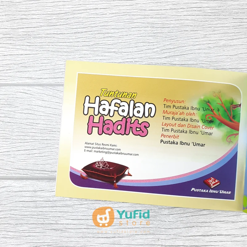 BUKU SAKU TUNTUNAN HAFALAN HADITS EDISI BUKU ANAK (PUSTAKA IBNU UMAR) - Image 3