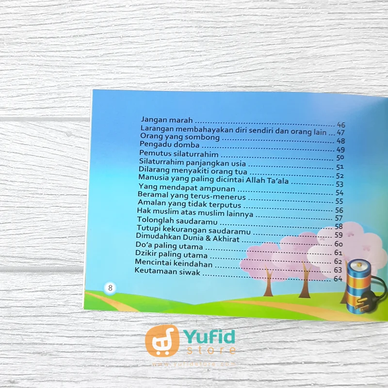 BUKU SAKU TUNTUNAN HAFALAN HADITS EDISI BUKU ANAK (PUSTAKA IBNU UMAR) - Image 5