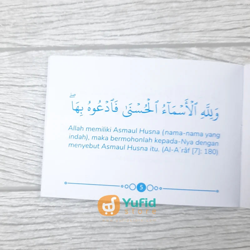 BUKU SAKU ASMAUL HUSNA - ARAB LATIN DAN ARTINYA (PUSTAKA ARAFAH) - Image 7