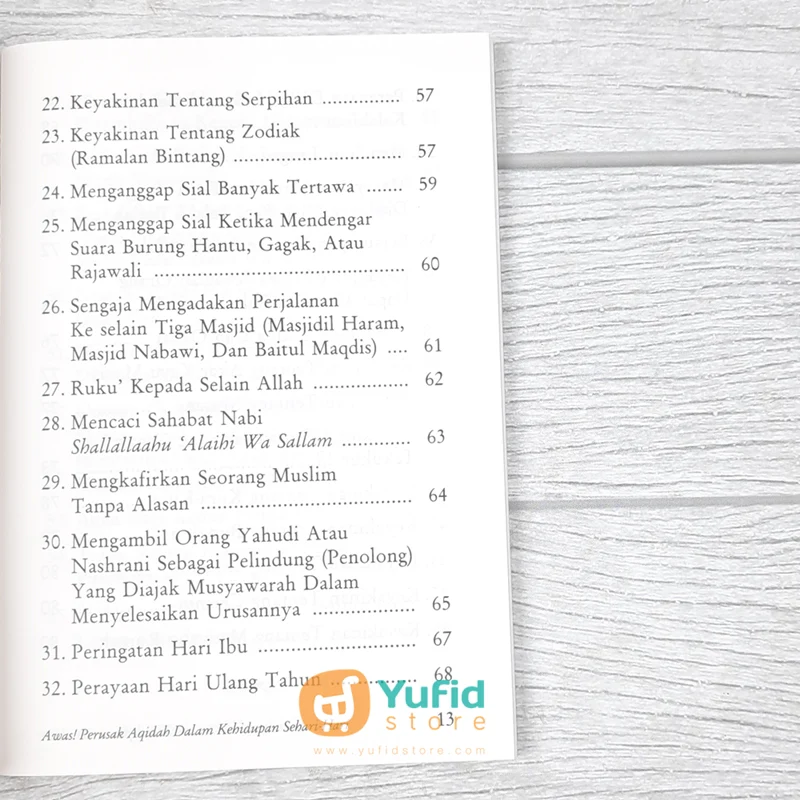 BUKU SAKU AWAS! PERUSAK AQIDAH (PUSTAKA IBNU UMAR) - Image 5