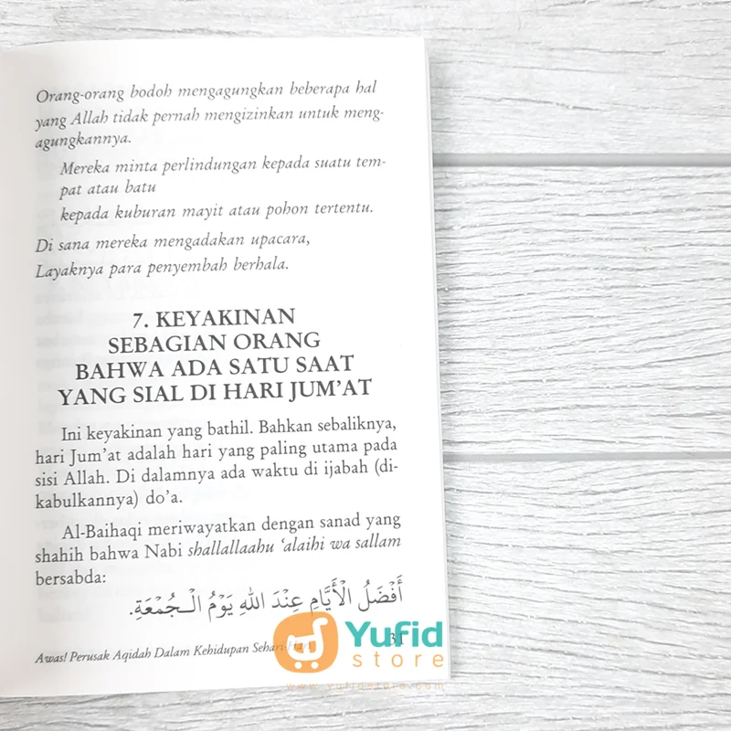BUKU SAKU AWAS! PERUSAK AQIDAH (PUSTAKA IBNU UMAR) - Image 8