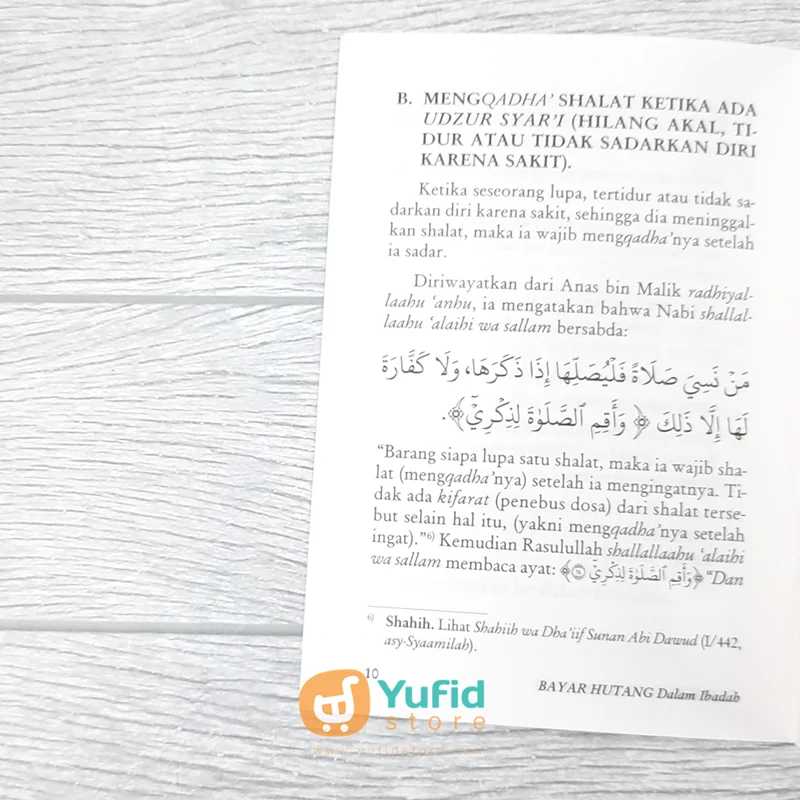 BUKU SAKU BAYAR HUTANG DALAM IBADAH (PUSTAKA IBNU UMAR) - Image 5