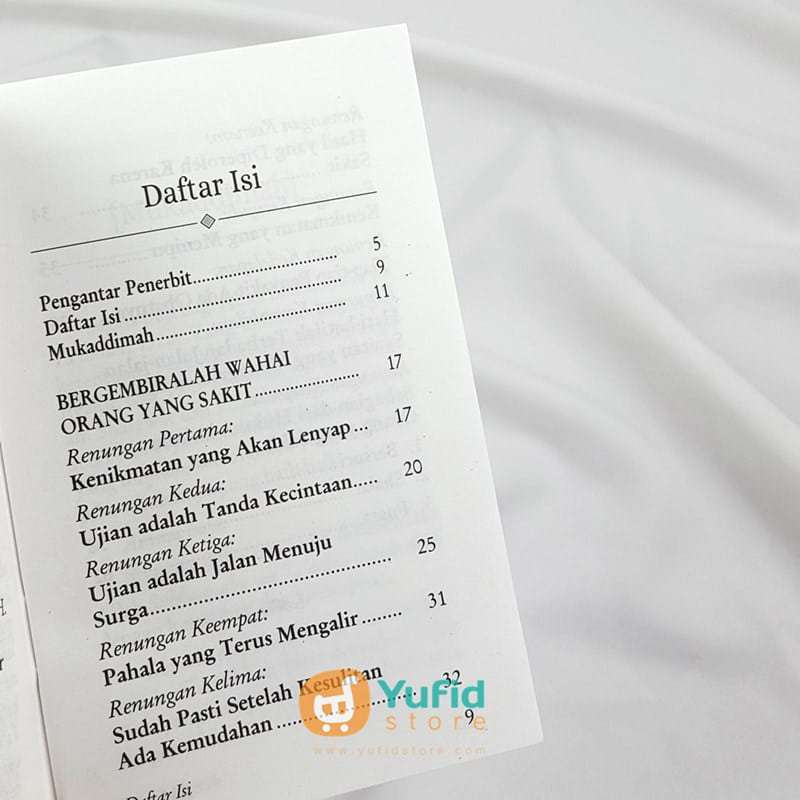 Buku Saku Bergembiralah Wahai Orang yang Sakit (Pustaka Ibnu Umar) - Image 3