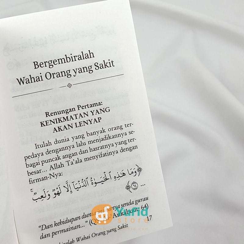 Buku Saku Bergembiralah Wahai Orang yang Sakit (Pustaka Ibnu Umar) - Image 5