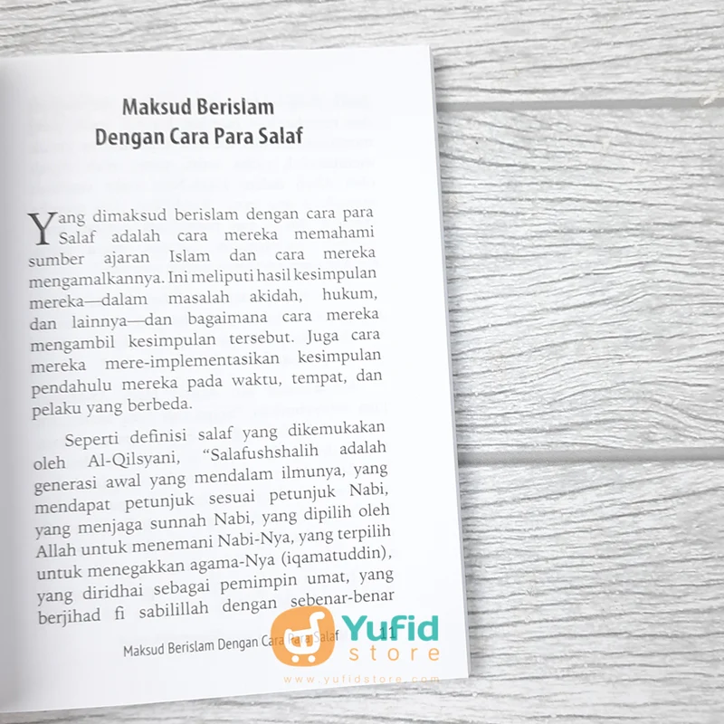 BUKU SAKU BERISLAM ALA PARA SALAF (PUSTAKA ARAFAH) - Image 5