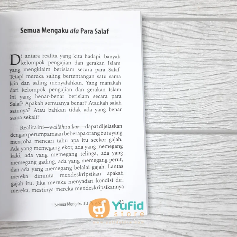 BUKU SAKU BERISLAM ALA PARA SALAF (PUSTAKA ARAFAH) - Image 6