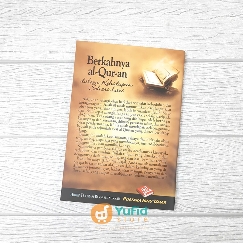 BUKU SAKU BERKAHNYA AL QURAN (PUSTAKA IBNU UMAR) - Image 2