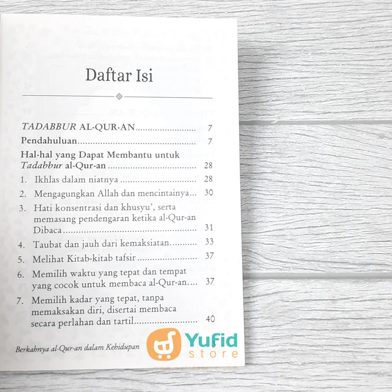 BUKU SAKU BERKAHNYA AL QURAN (PUSTAKA IBNU UMAR) - Image 4
