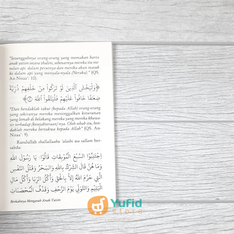 BUKU SAKU BERKAHNYA MENGASUH ANAK YATIM (PUSTAKA IBNU UMAR) - Image 6
