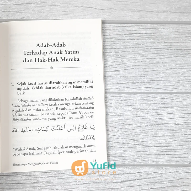 BUKU SAKU BERKAHNYA MENGASUH ANAK YATIM (PUSTAKA IBNU UMAR) - Image 7