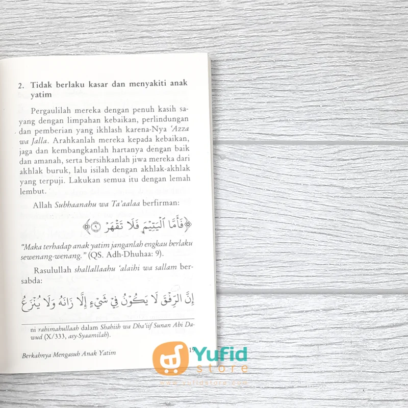 BUKU SAKU BERKAHNYA MENGASUH ANAK YATIM (PUSTAKA IBNU UMAR) - Image 8