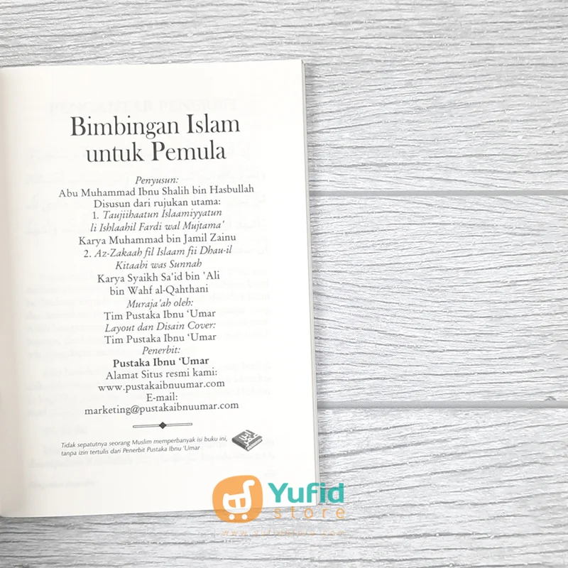 BUKU SAKU BIMBINGAN ISLAM UNTUK PEMULA (PUSTAKA IBNU UMAR) - Image 3