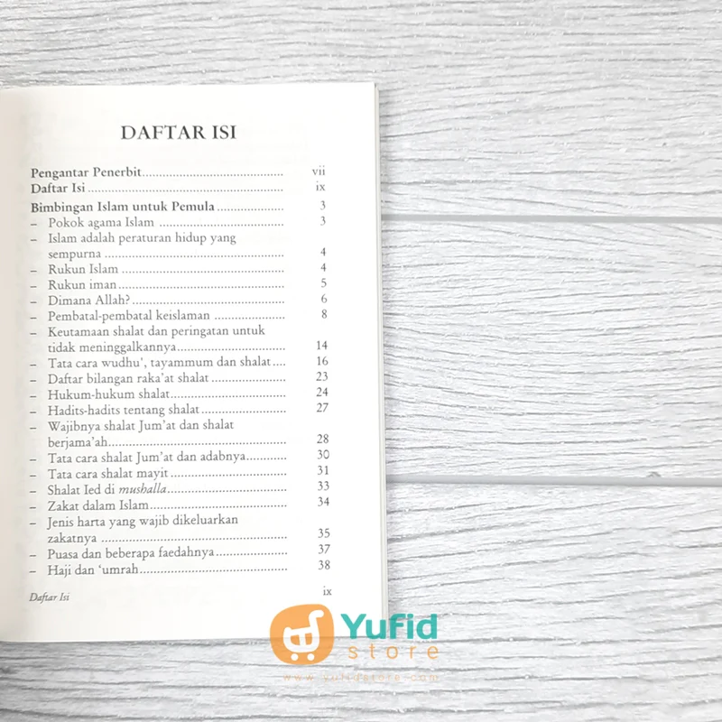 BUKU SAKU BIMBINGAN ISLAM UNTUK PEMULA (PUSTAKA IBNU UMAR) - Image 4