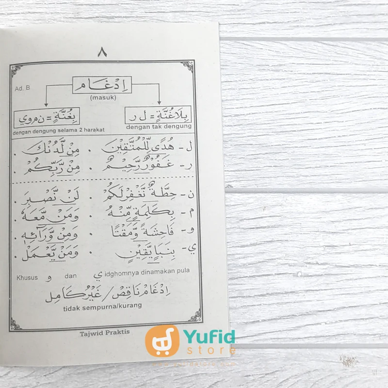 BUKU SAKU CARA CEPAT BELAJAR TAJWID PRAKTIS (AMM YOGYAKARTA) - Image 5