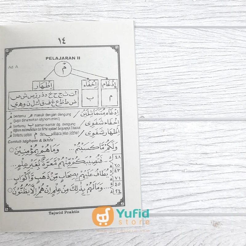 BUKU SAKU CARA CEPAT BELAJAR TAJWID PRAKTIS (AMM YOGYAKARTA) - Image 6