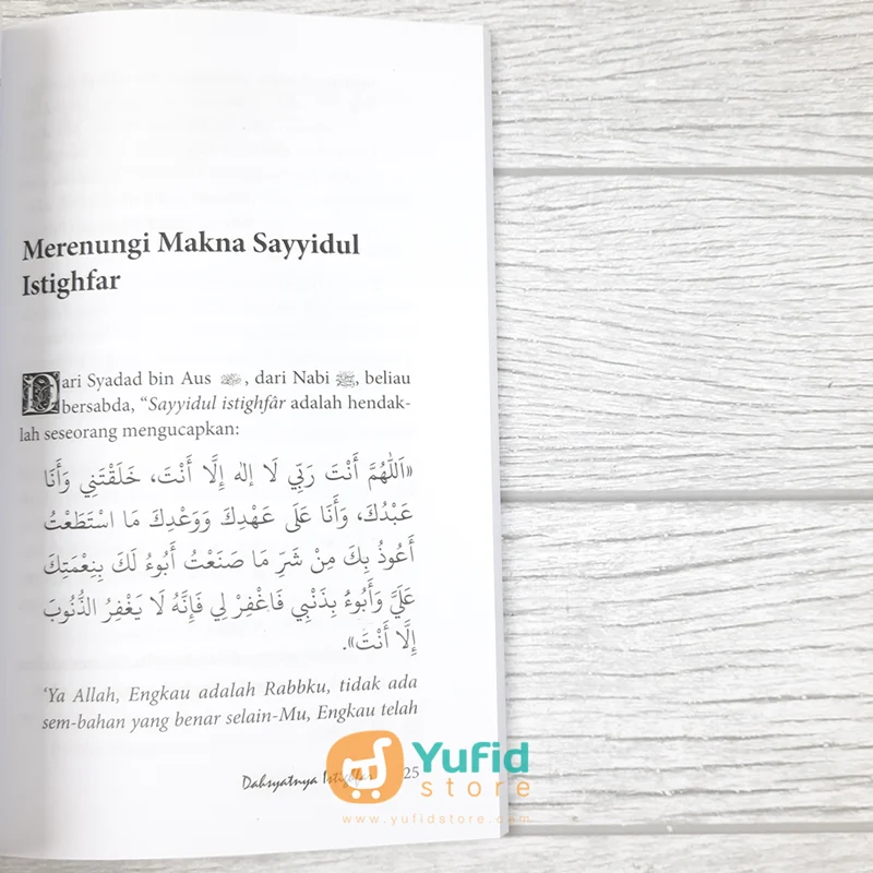 BUKU DAHSYATNYA ISTIGHFAR (MUMTAZA) - Image 8