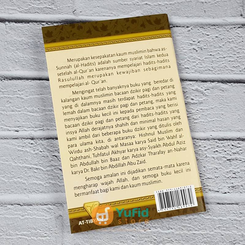 Buku Saku Dzikir Pagi Dan Petang Transliterasi (At-Tibyan) - Image 2