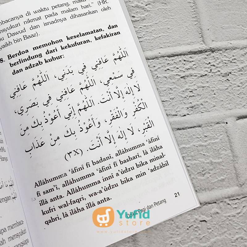 Buku Saku Dzikir Pagi Dan Petang Transliterasi (At-Tibyan) - Image 5