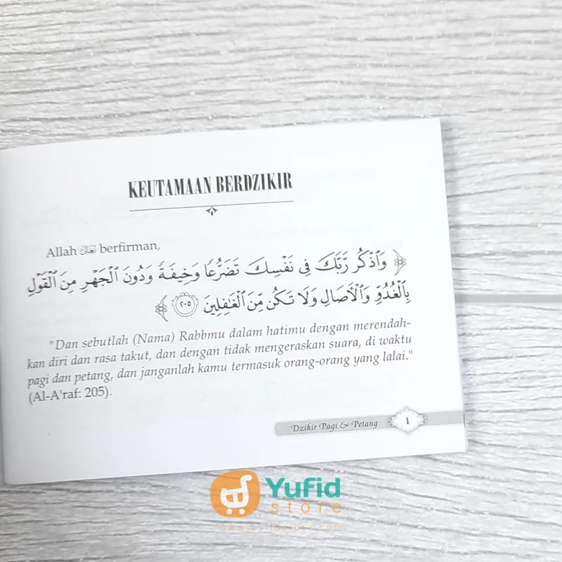 BUKU SAKU DZIKIR PAGI DAN PETANG DAN SETELAH SHALAT FARDHU (DARUL HAQ) - Image 4