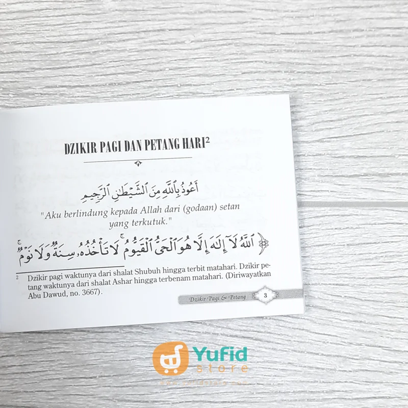 BUKU SAKU DZIKIR PAGI DAN PETANG DAN SETELAH SHALAT FARDHU (DARUL HAQ) - Image 5
