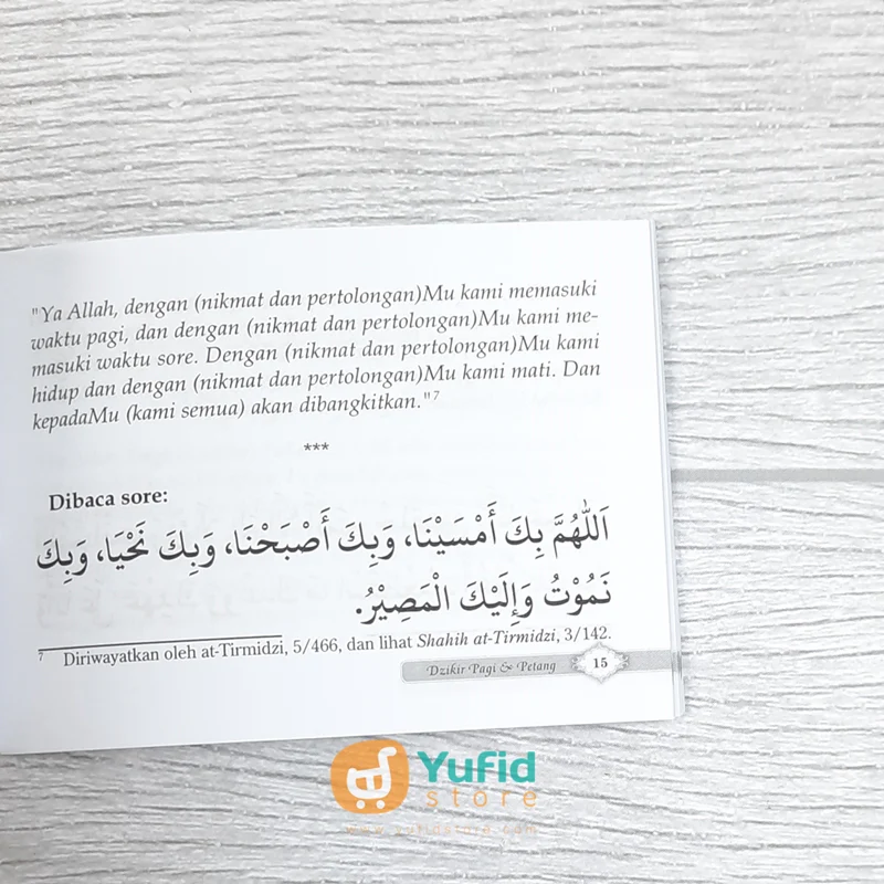 BUKU SAKU DZIKIR PAGI DAN PETANG DAN SETELAH SHALAT FARDHU (DARUL HAQ) - Image 7