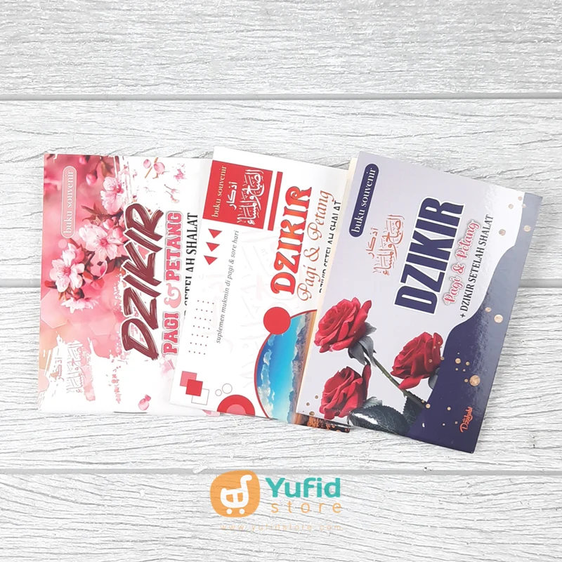 BUKU SAKU DZIKIR PAGI DAN PETANG DILENGKAPI DZIKIR SETELAH SHALAT - BUKU SOUVENIR (ADZ-DZAHABI) - Image 3