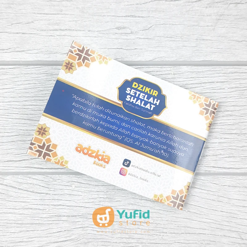 BUKU SAKU DZIKIR SETELAH SHALAT PLUS DOA-DOA PILIHAN (ADZKIA BOOKS) - Image 2