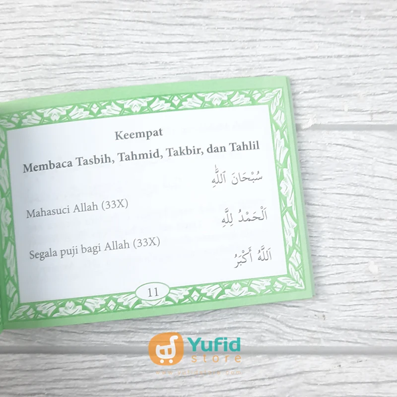 BUKU SAKU DZIKIR SETELAH SHALAT PLUS DOA-DOA PILIHAN (ADZKIA BOOKS) - Image 6